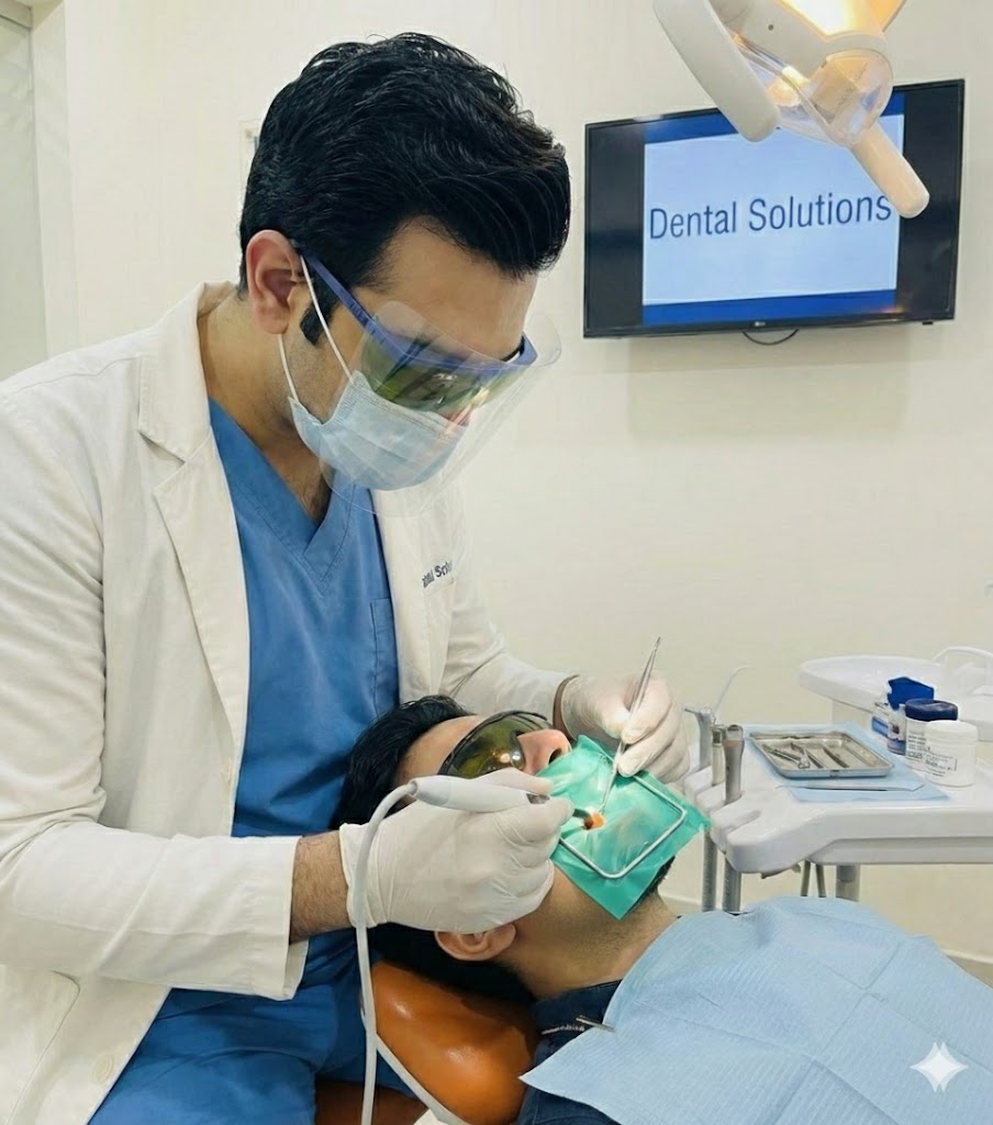 Rubber Dam fillings & Restorations